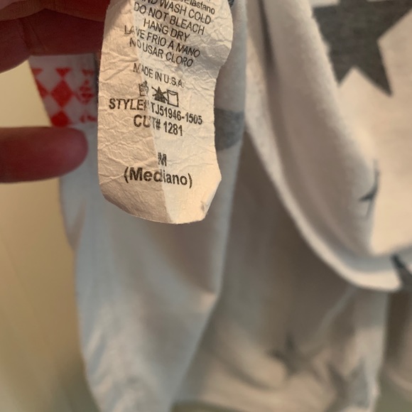 eesome White sleeveless stars top - Picture 7 of 8